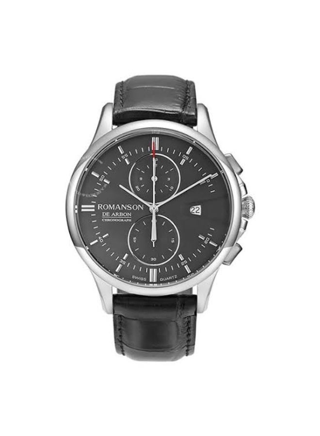 Romanson De Arbon Men's Chronograph Watch CB5A09HMBWA3R5 - Image 1