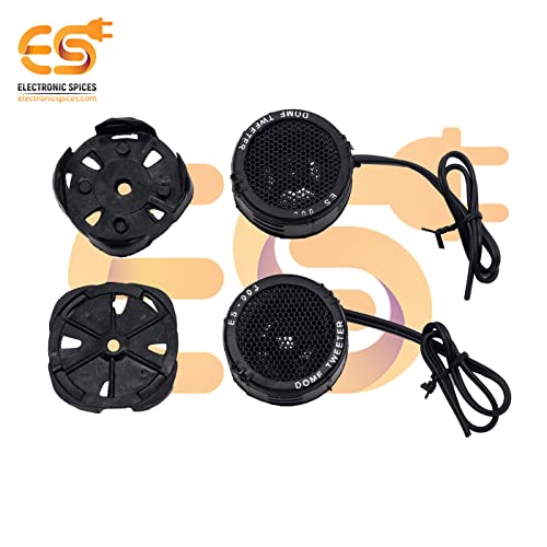 Electronicspices Electronic Spices Dual 1.5 Inch 4ω (Ohm) 250w Max Power Dome Tweeter Mini Speaker - Image 2