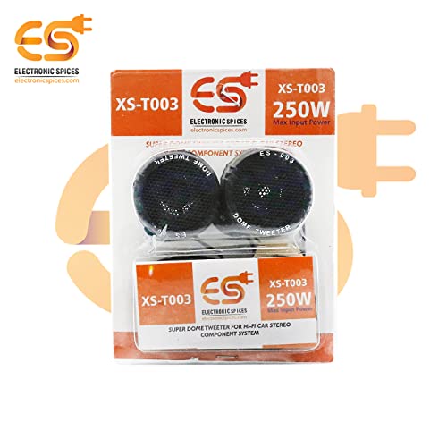 Electronicspices Electronic Spices Dual 1.5 Inch 4ω (Ohm) 250w Max Power Dome Tweeter Mini Speaker - Image 3