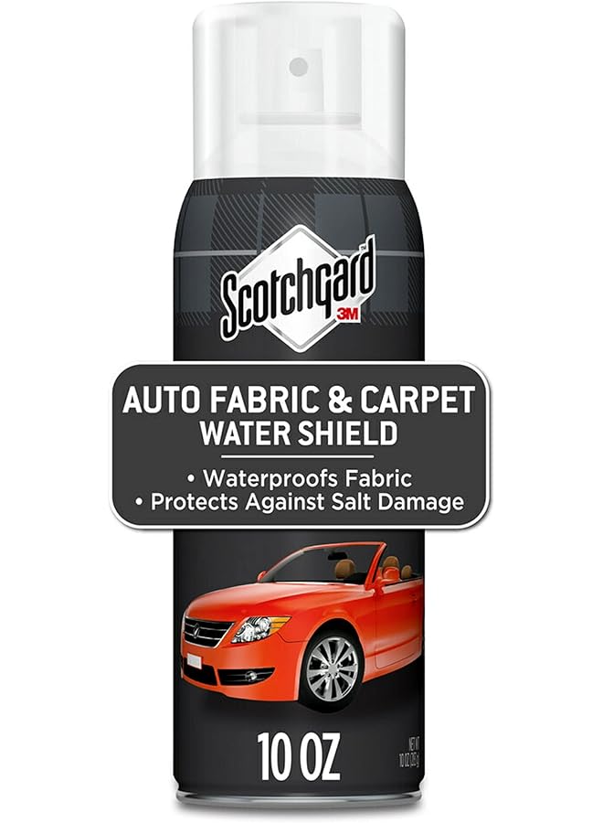 Scotchgard Auto Carpet Water Shield Repellant 10 Oz (283 Gr), 1 Can/Pack | Repels Spills | Blocks Stains | Auto Seats And Carpet Protection | Dries Quickly And Odorless | Automotive Care - Image 1