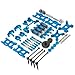 ZDingTech Wltoys 144001 124017 Upgrade Parts kit 13in1 Metal KitWltoys 144001 144010 144011 124017 V2 Upgrades PartsWltoys 124019 124016 24018 RC Car Parts Upgrades Metal Kit 2Blue - Image 3