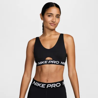 Nike Women's Pro Indy Plunge Medium-Support Padded Sports Bra