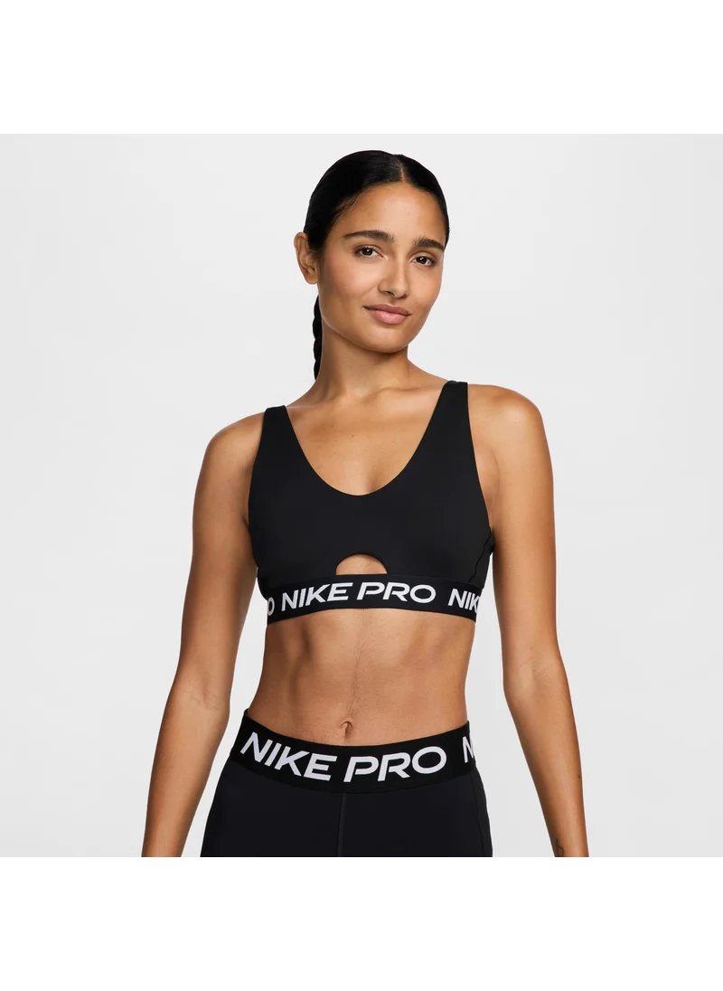 Nike Women's Pro Indy Plunge Medium-Support Padded Sports Bra