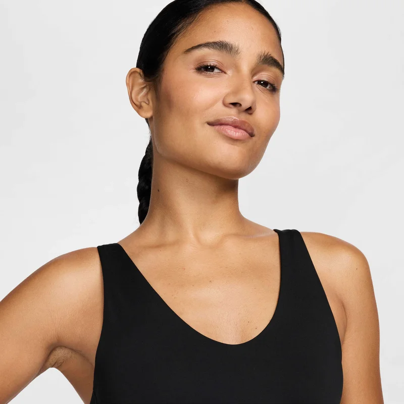 Nike Women's Pro Indy Plunge Medium-Support Padded Sports Bra