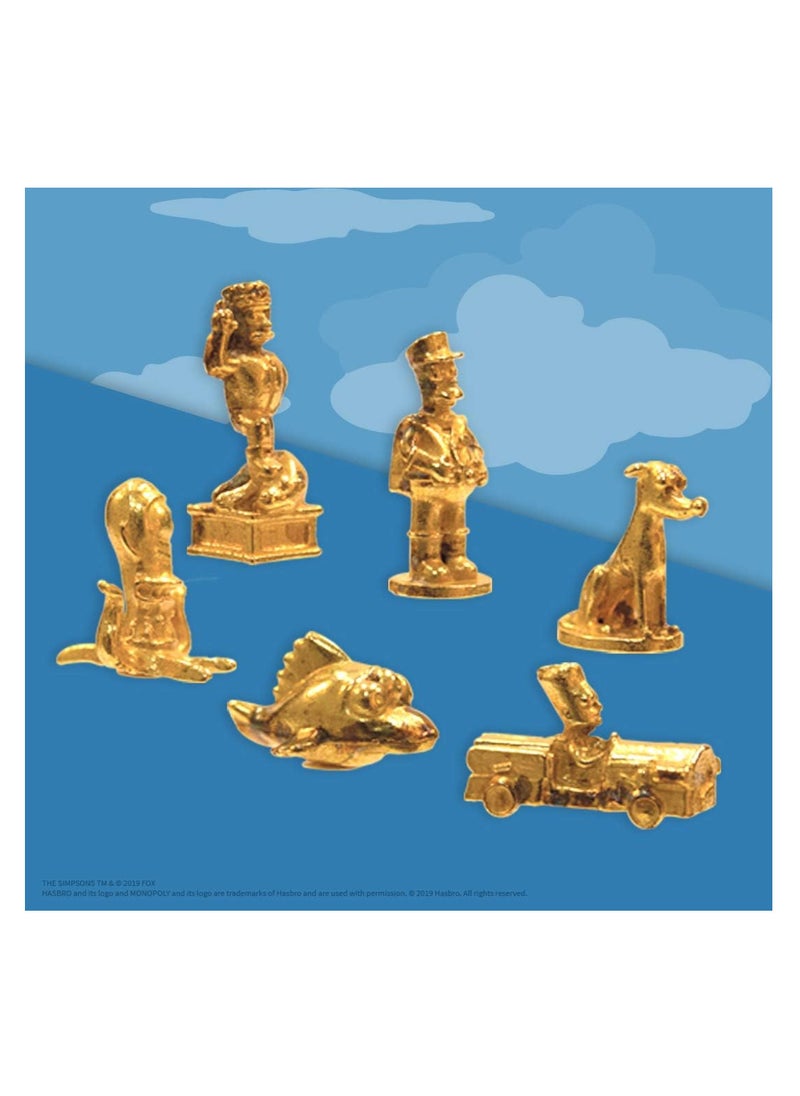 Hasbro Toys Monopoly The Simpsons Board Game Based on The Hit Fox Series The Simpsons Officially Licenced Simpsons Merchandise Themed Classic Monopoly Game  - Image 3