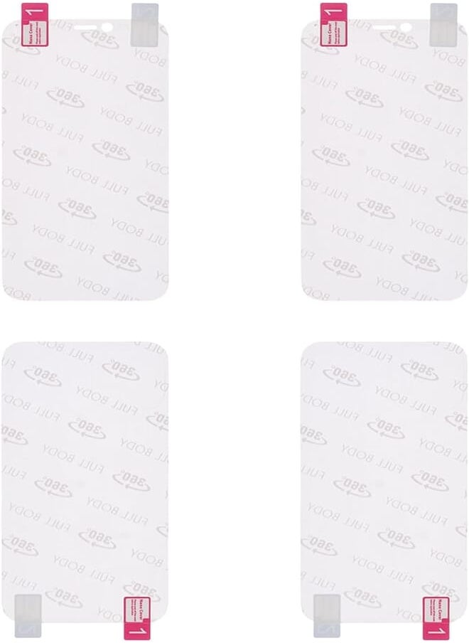 Generic - Generic Gelatin 3D Front And Back Full Cover Screen Protection With Anti Scratch Layer And High Transparency For iPhone 12 mini 5.4" 0.2 MM Set Of 2 Pieces - Clear - Image 1