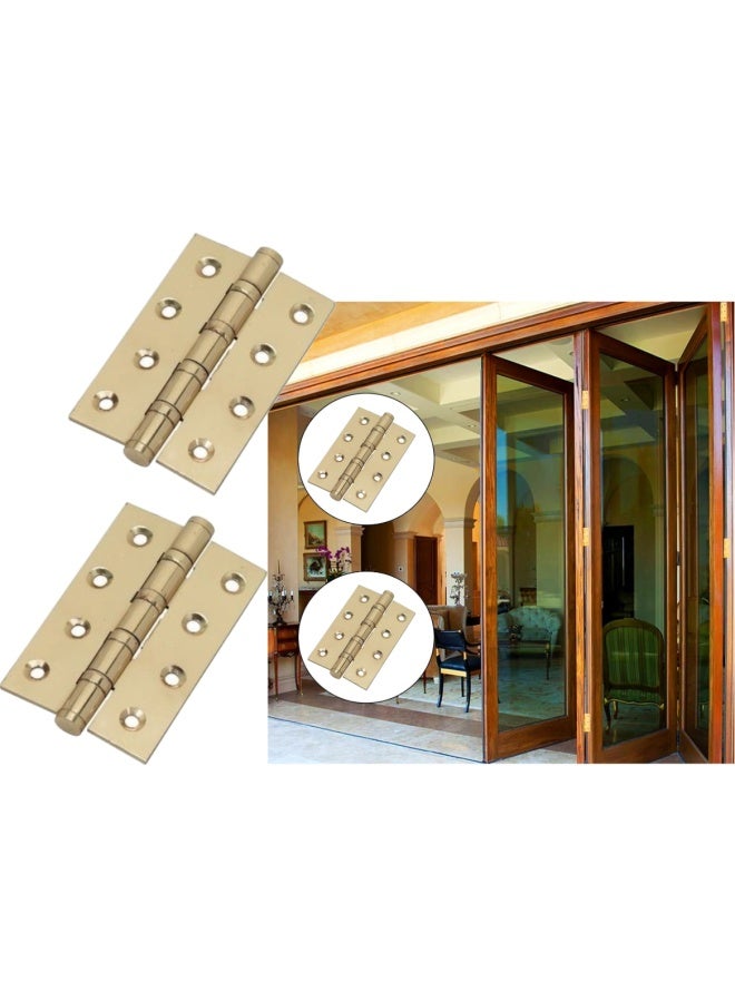 ROBUSTLINE Pack Of 6 Flat Dom Hinges Bp 2B 4 Inch x 3 Inch x 2.5Mm Heavy Duty 