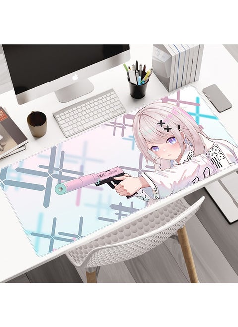 Counter-Strike 2 Game Mouse Pad, Non-Slip Mousepad, Anime Mouse Pad,HD thermal transfer USP-S | Printstream Large Mouse Pad, Extended Keyboard Mousepad with Non-Slip Base and Stitched Edge(40cm×80cm)