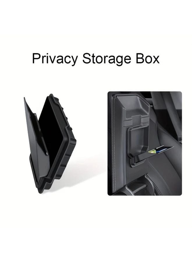 Tesla Model 3 Highland 2024 Model Y Juniper 2025 Front Storage Compartment Pad Armrest Hidden Box - Image 4