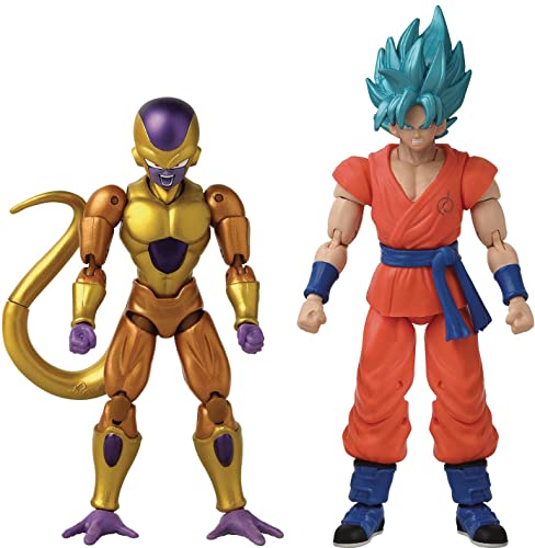 Dragon Ball Super  Dragon Stars Battle Pack  Golden Frieza vs Super Saiyan Blue Goku - Image 1