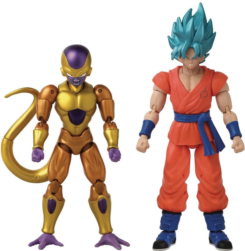 Dragon Ball Super  Dragon Stars Battle Pack  Golden Frieza vs Super Saiyan Blue Goku - Image 2