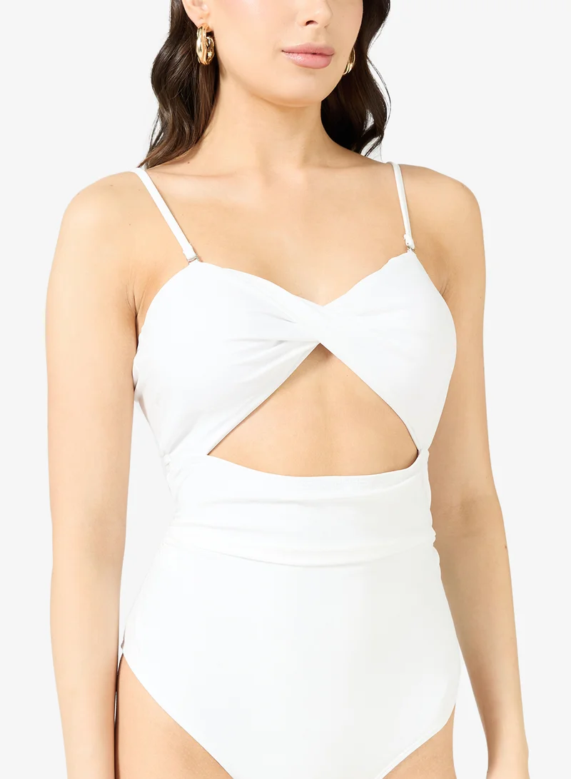 Ginger Strappy Cutout Detail Swimsuit