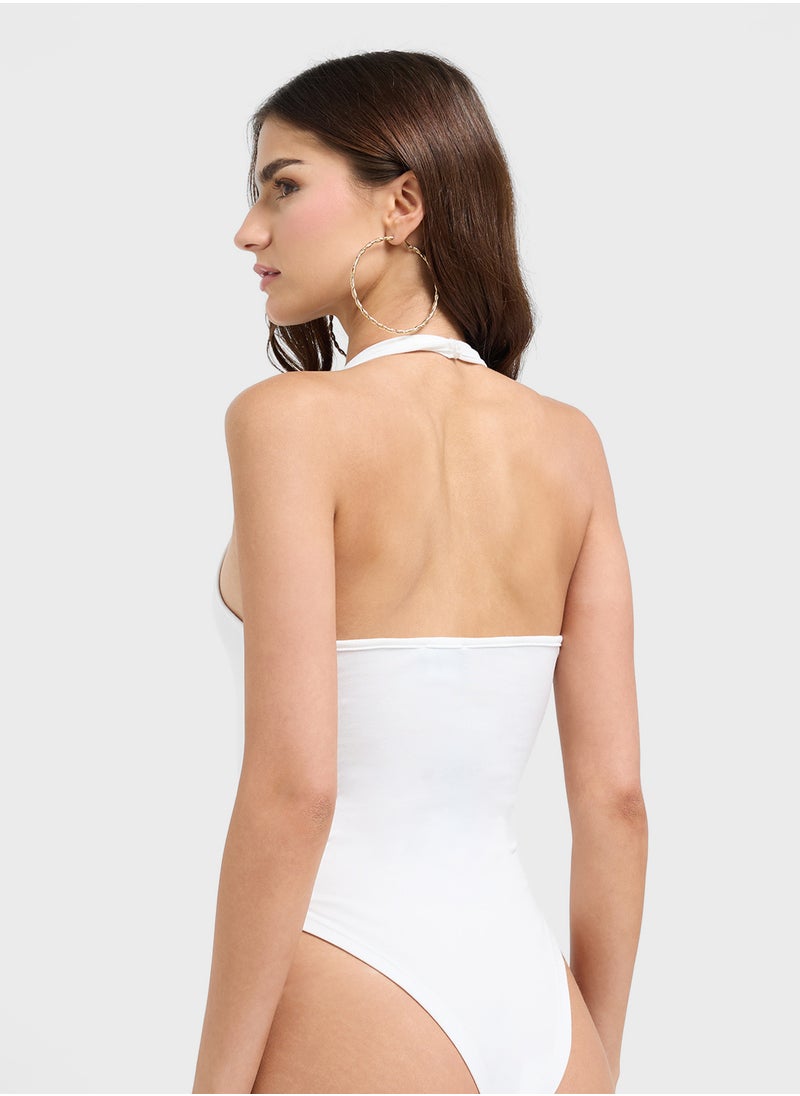 Ginger - Strappy Cutout Detail Swimsuit - Image 1