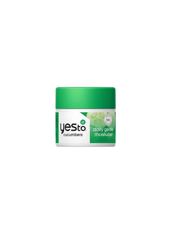 Yes To - Cucumbers Sooth And Calming Daily Gentle Moisturizer For Sensitive Skin With Aloe And Sweet Almond Oil 1.7 Fl Oz - Image 1