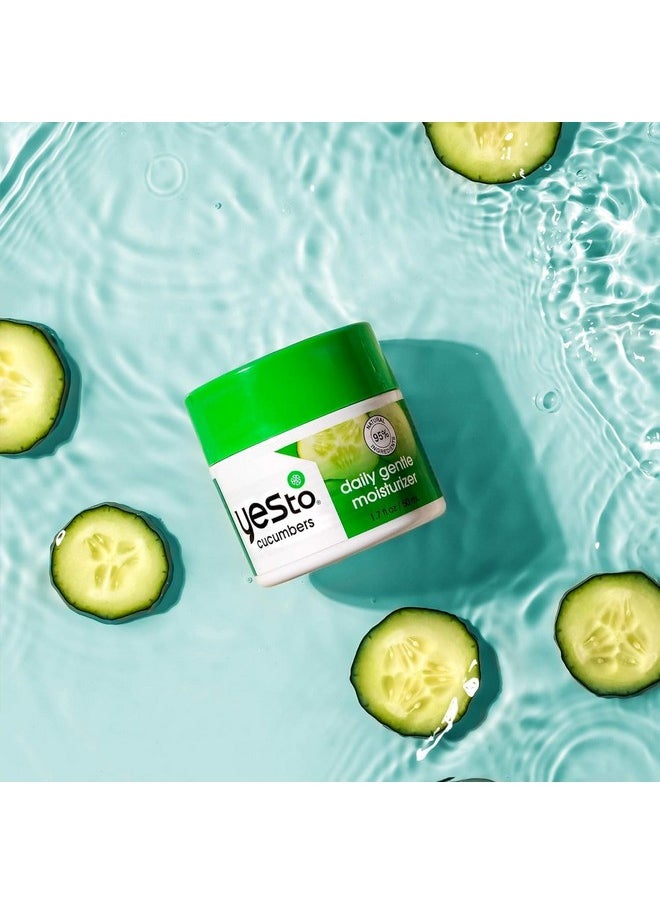 Yes To - Cucumbers Sooth And Calming Daily Gentle Moisturizer For Sensitive Skin With Aloe And Sweet Almond Oil 1.7 Fl Oz - Image 1