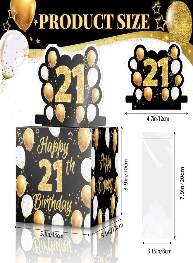 Linelglobal 21th Birthday Cash Gifts, Money Surprise Gift Box with Pull Out Card for Boys Girls - Image 2