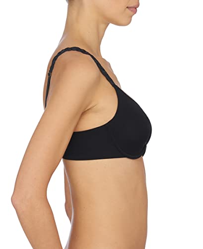 Natori Women's Pure Luxe Custom Coverage Contour, Black Combo, 36DD - Image 2