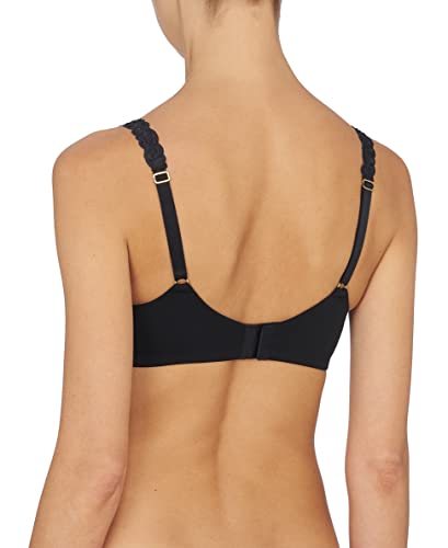 Natori Women's Pure Luxe Custom Coverage Contour, Black Combo, 36DD - Image 3