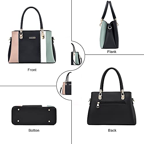 KURGOOL Women Purses and Handbags Top Handle Satchel Shoulder Bags Messenger Tote Bag for Ladie - Image 3