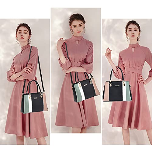 KURGOOL Women Purses and Handbags Top Handle Satchel Shoulder Bags Messenger Tote Bag for Ladie - Image 2