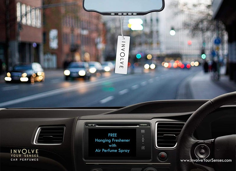 Involve your senses Elements Earth Spray Air Perfume | Fine Fragrance Scent Air Freshener - IELE03-30ml | Car fresheners | Car accessories interior | Long lasting fragrance | Car perfume - Image 2