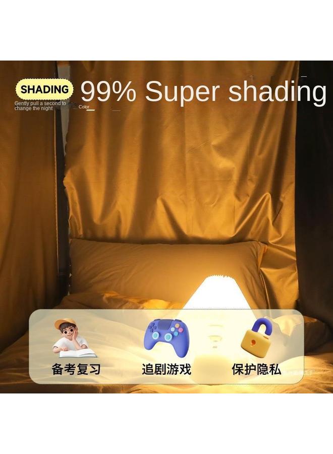 Bluejw Shaded College Students' Dormitory Special All-inclusive Closed Mosquito Net Bed Curtain Integrated Bedroom Upper Bed And Lower Bed Universal - Image 3