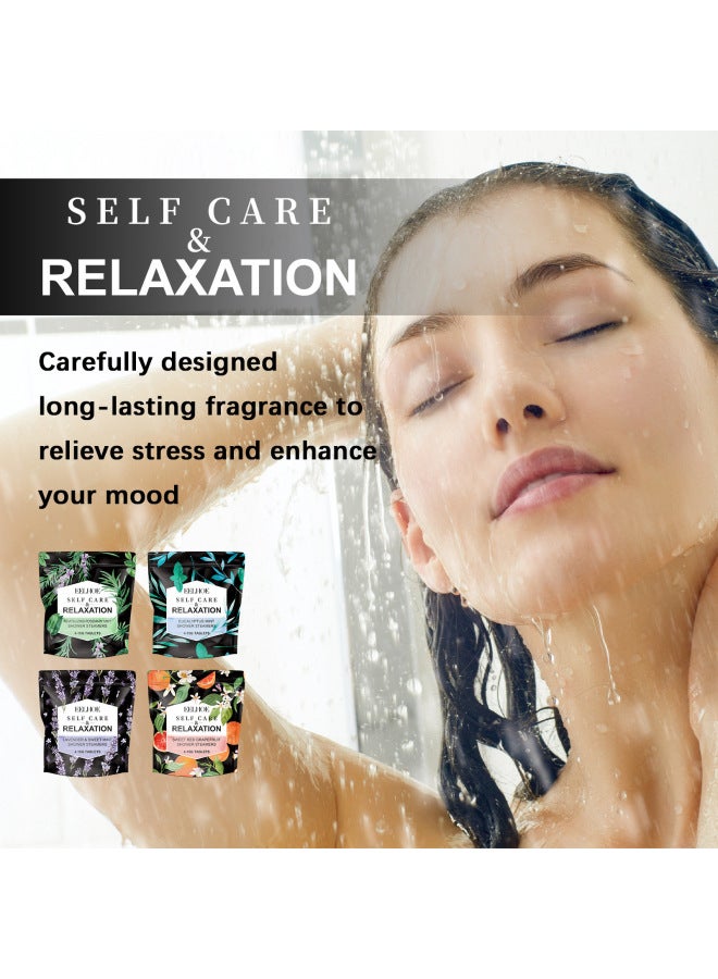 EELHOE Aromatherapy Shower Tablets Home Refreshing Shower Skin Cleansing Aromatherapy Tablets - Image 3