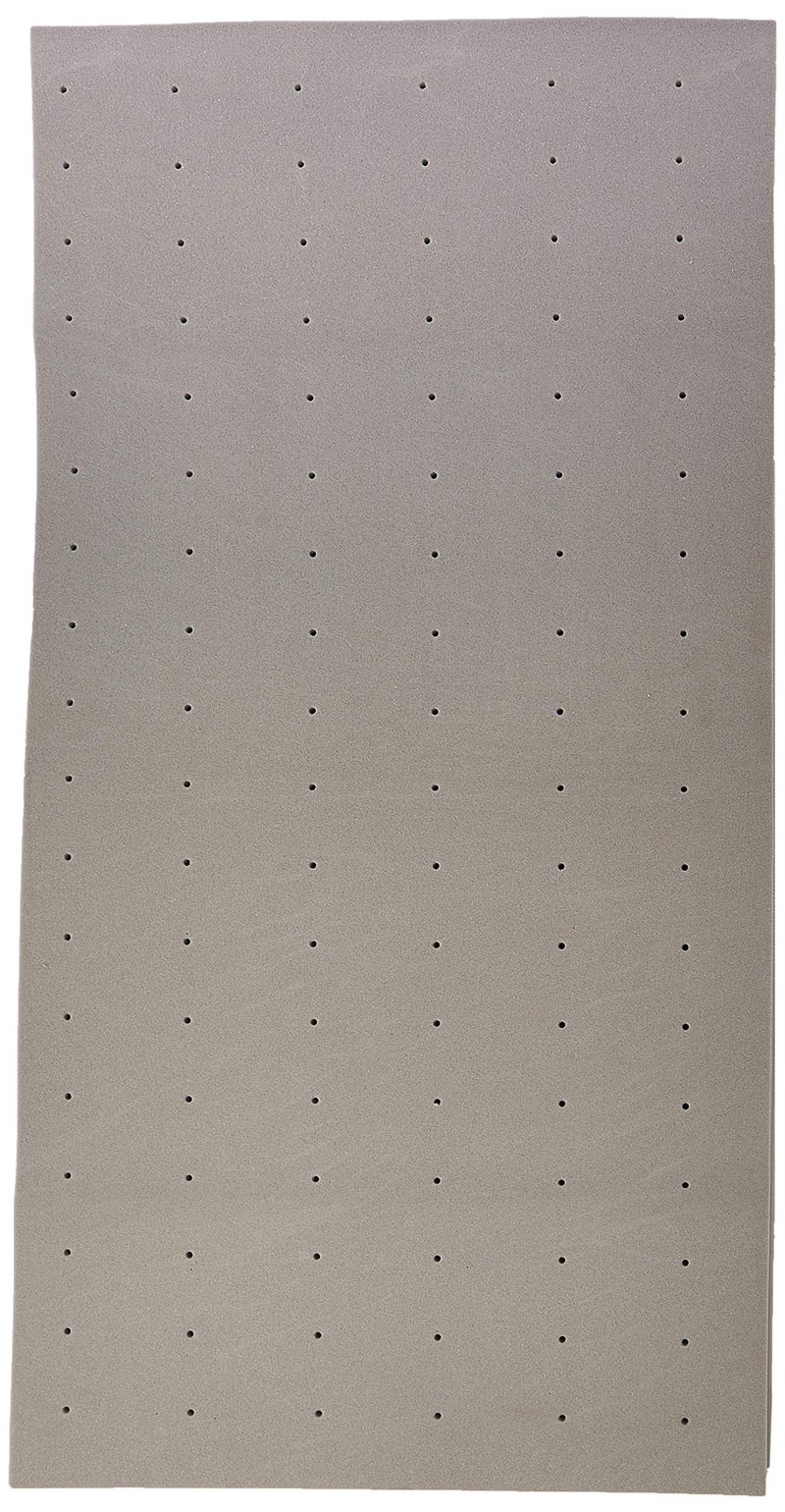 Lucid 3 Inch Mattress Topper Twin – Memory Foam – Bamboo Charcoal Infusion – Cooling Ventilation – Hypoallergenic – CertiPur Certified Foam, White and Grey - Image 3