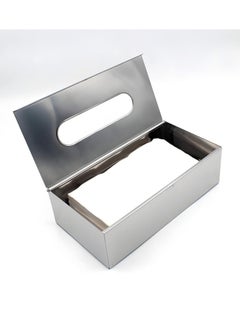 Stainless Steel Rectangular Tissue Box Holder, Wall Mount, Tissue Storage Box for Bathroom, Bedroom, Office, Car - pzsku/Z49F4C9CB751D54500B93Z/45/_/1734122727/0447a809-3df6-454e-aead-55057f94957f