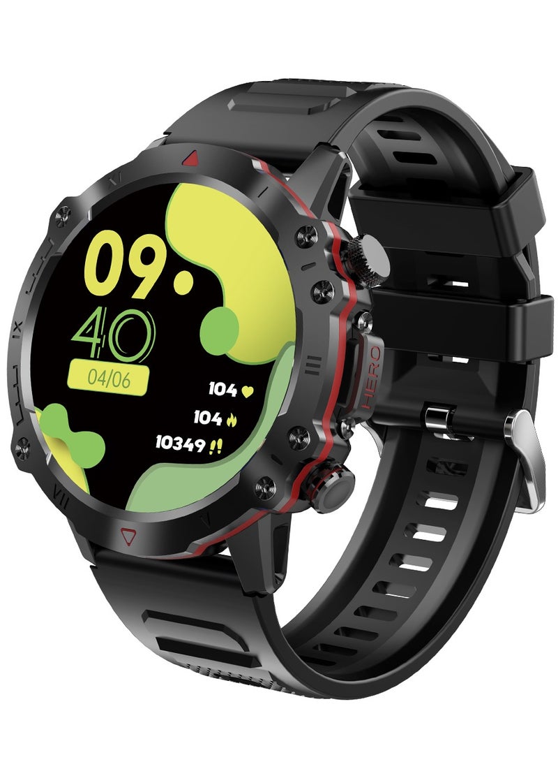 RollsTimi  Men's Smartwatch 1.39" IPS HD-Display Fitness Tracker with Heart Rate Monitor Sports Smart Watch for Men - Image 1