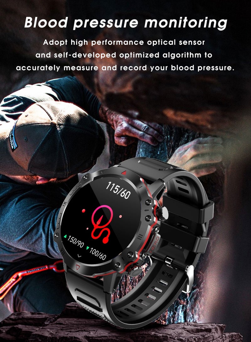 RollsTimi  Men's Smartwatch 1.39" IPS HD-Display Fitness Tracker with Heart Rate Monitor Sports Smart Watch for Men - Image 5
