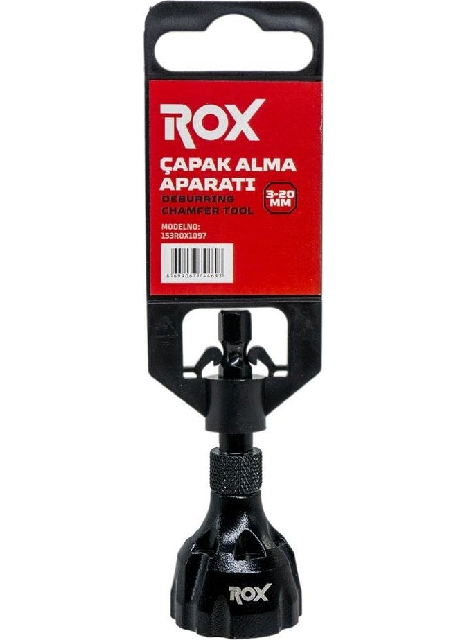 ROX 1097 Bit Mounted on Shank Drill Deburring Tool 3-20 mm  - Image 2