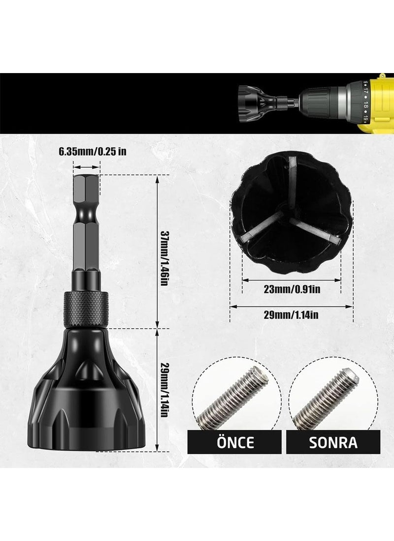 ROX 1097 Bit Mounted on Shank Drill Deburring Tool 3-20 mm  - Image 5