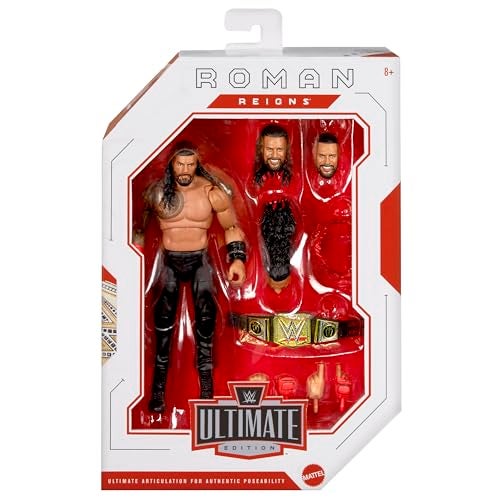 WWE Roman Reigns (Gold Belt) Best of Ultimate Edition 6 Toy Wrestling Action Figure - Image 5
