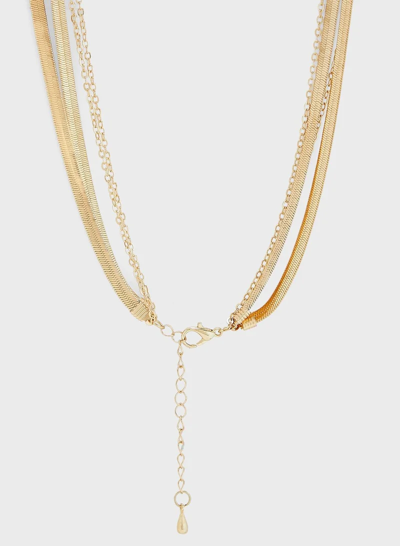 VERO MODA Chain Layered Necklace