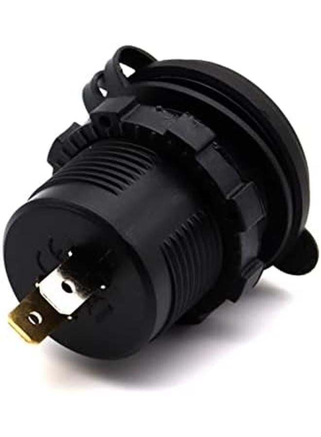 إيروريكس شاحن سيارة مقاوم للماء 12 فولت Qc3.0 منفذ طاقة Qc3.0 USB A و PD Type C مقبس طاقة شاحن سيارة منفذ مقبس طاقة للسيارة البحرية والقوارب والشاحنات الترفيهية - Image 2