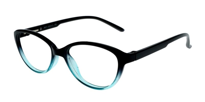 Lens + Lensplus Cateye Shape TR Full Rim Eyeglasses with Lightweight Unisex Eyewear for Men & Women | Stylish Computer & Daily Use Frame - Image 3
