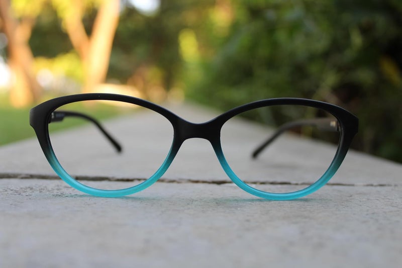 Lens + Lensplus Cateye Shape TR Full Rim Eyeglasses with Lightweight Unisex Eyewear for Men & Women | Stylish Computer & Daily Use Frame - Image 2