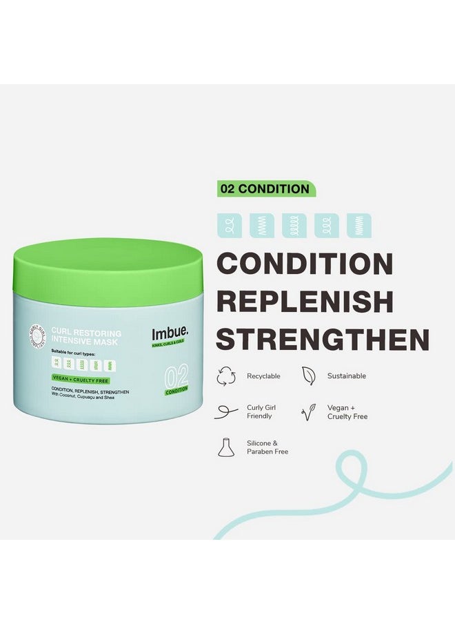 Imbue - Curl Hair Conditioner, 300Ml Proteinrich, Repairing, Vegan, Suitable For 3A4C Curls, Smooths And Strengthens - Image 1