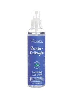 Renpure RENPURE, PlantBased Beauty Biotin Collagen Thickening Leavein Conditioner Fluid Ounce, Clear, 8 Fl Oz  - Image 1