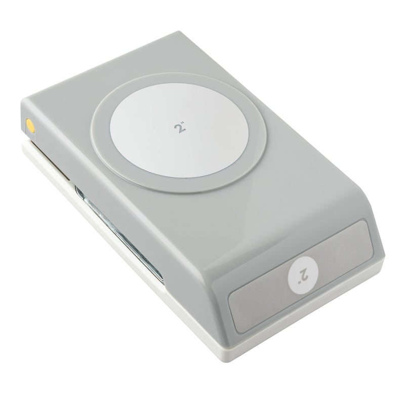 EK Tools 2-inch Metal Paper Punch, Multicolor, Create Precise Circles for Handmade Cards, Scrapbooking, Gift Tags, Invitations, Decorations and More - Image 1