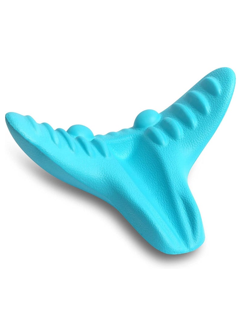 DubaiGallery Neck and Shoulder Relaxer, Cervical Traction Device Neck Stretcher Cervical Traction for TMJ Pain Relief and Muscle Relax Chiropractic Pillow for Spine Alignment - Image 3