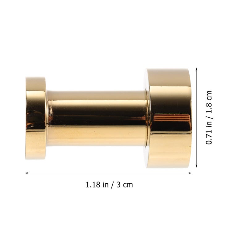 2Pcs Brass Wall Mounted Towel Hooks For Bathroom Robe And Door Hangers - Image 3