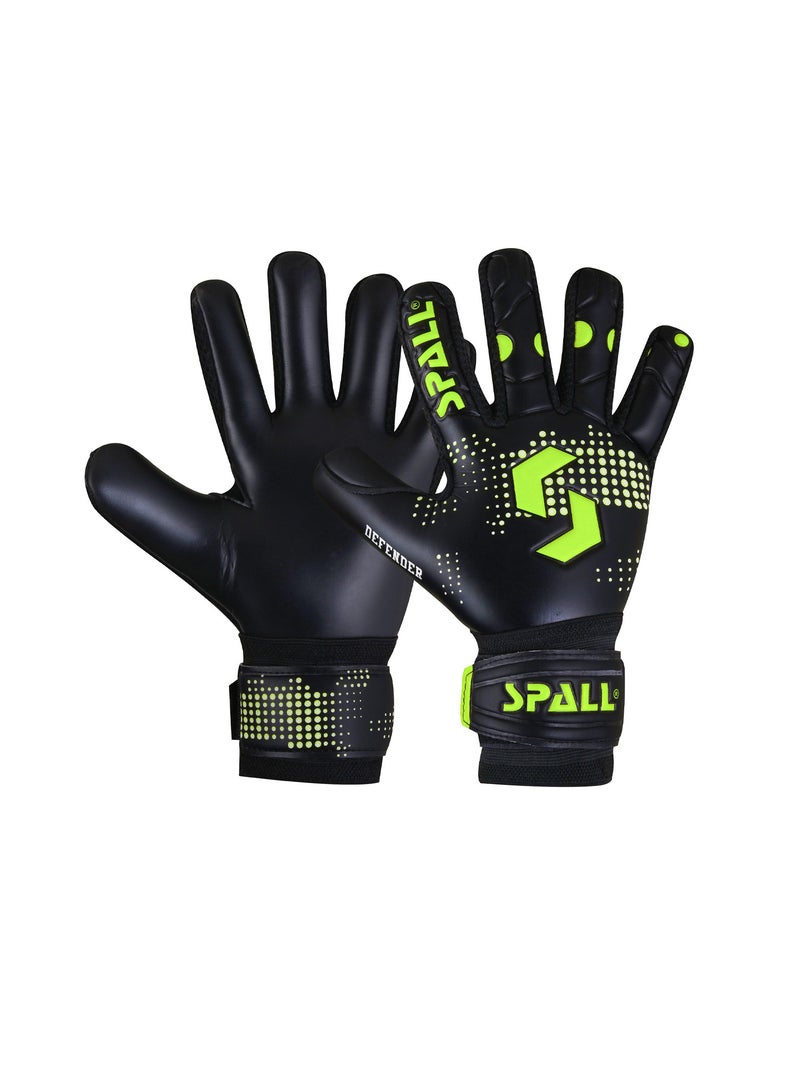 Spall Goal Keeper Gloves Strong Grip With Finger Spine Double Wrist protection Prevent Injuries For The Toughest Saves Goalie Training Gloves For Men And Women  - Image 1