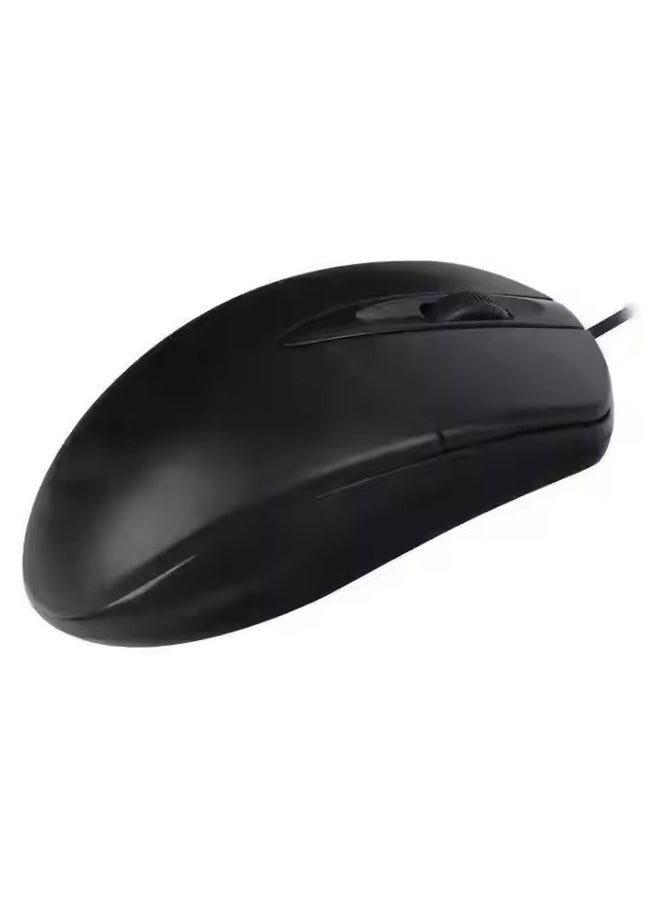 High Quality Custom Mini USB Wired Optical Mouse LED Backlit Gaming Style for Desktop Laptop Right Hand Orientation Waterproof, M-045