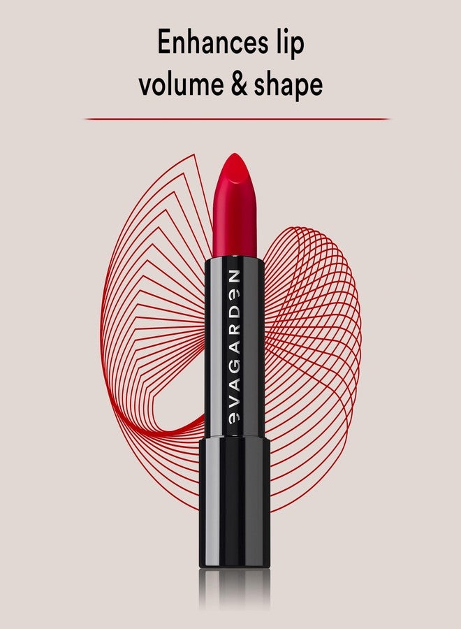 EVAGARDEN Classy Lipstick - Formulated with Natural Oils - Envelopes Your Skin with Satin Effect - Light, Pigmented Blend Gives Full Coverage and Chic Finish Instantly - 611 Tango Red - 0.1 oz - Image 2