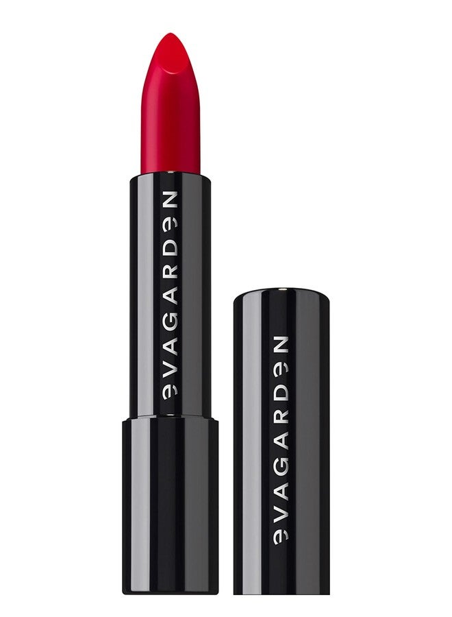EVAGARDEN Classy Lipstick - Formulated with Natural Oils - Envelopes Your Skin with Satin Effect - Light, Pigmented Blend Gives Full Coverage and Chic Finish Instantly - 611 Tango Red - 0.1 oz - Image 1