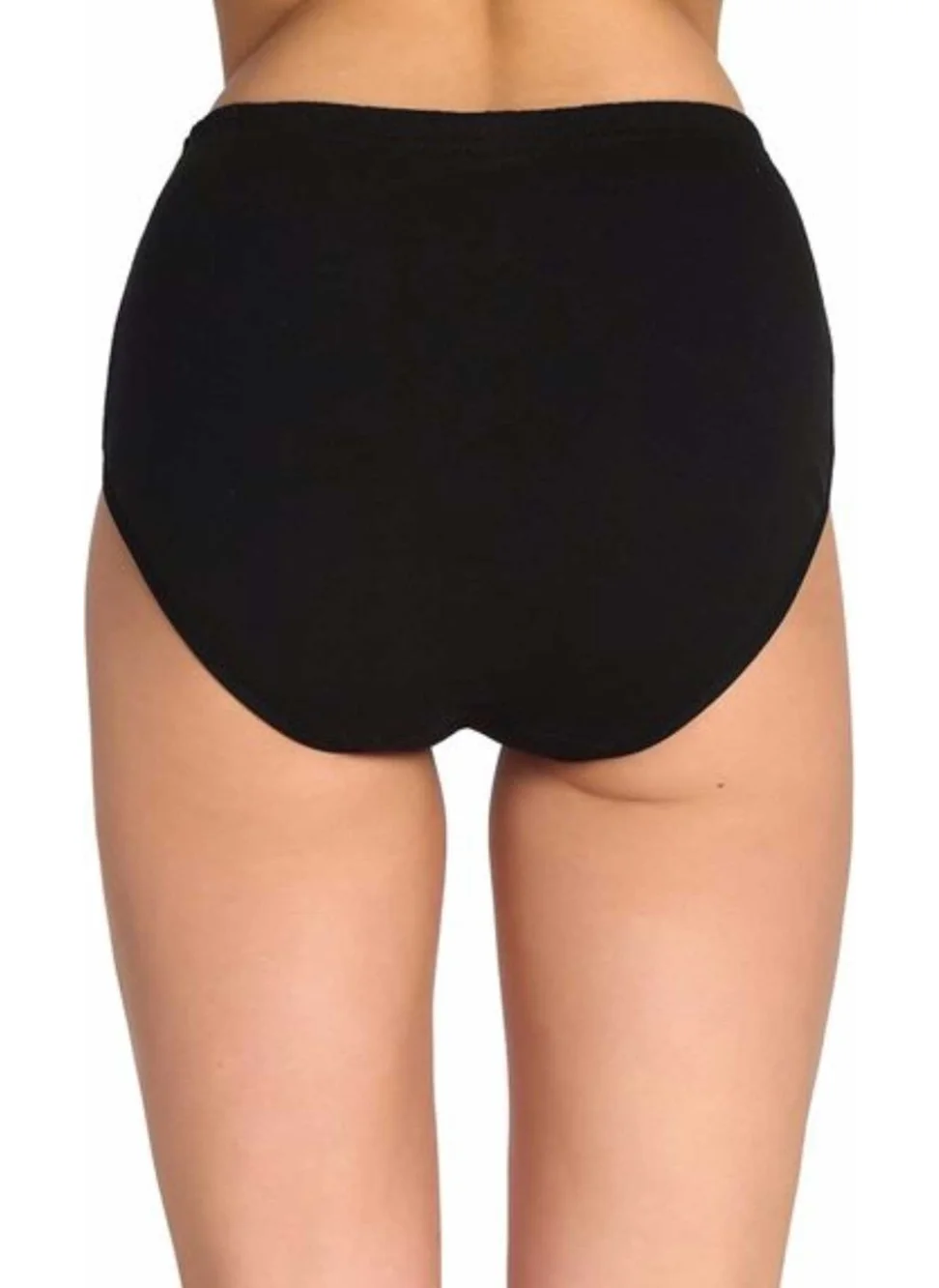 Sedef Yıldızı Sedef Yıldız Women Bato Panties Ribbed Hem SEDEF1075(12 Pieces)