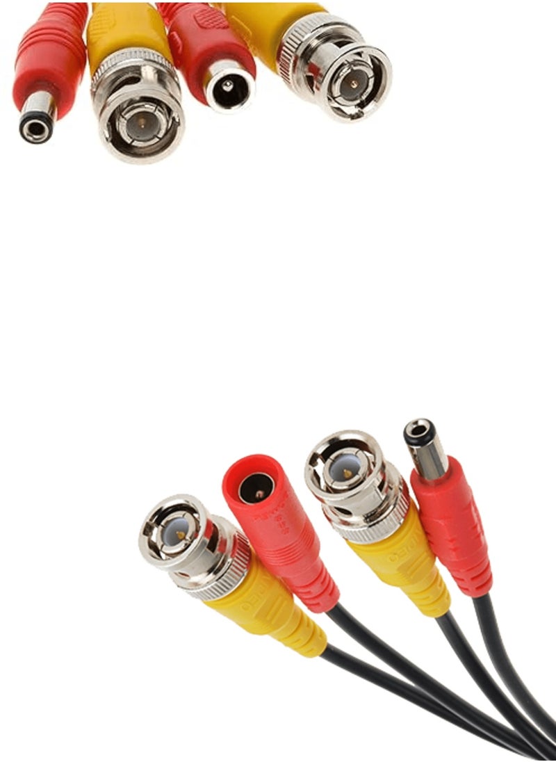 Generic - 30M CCTV Cable Analogue Security Camera Video Wire Connector BNC DC Power Cord DVR - Image 1