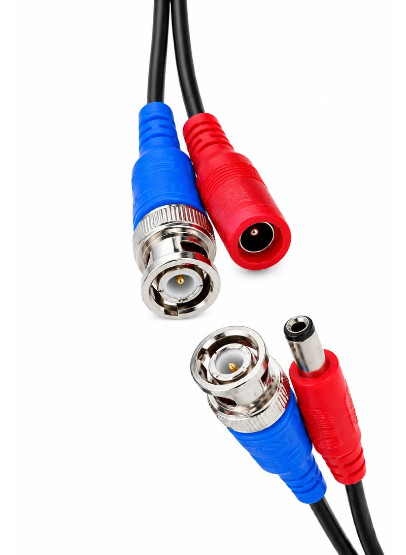 Hivision 30M CCTV Camera Cable – BNC Video & DC Power Cable – Analog Security Camera Extension Wire for DVR Surveillance Systems – Plug & Play - Image 4